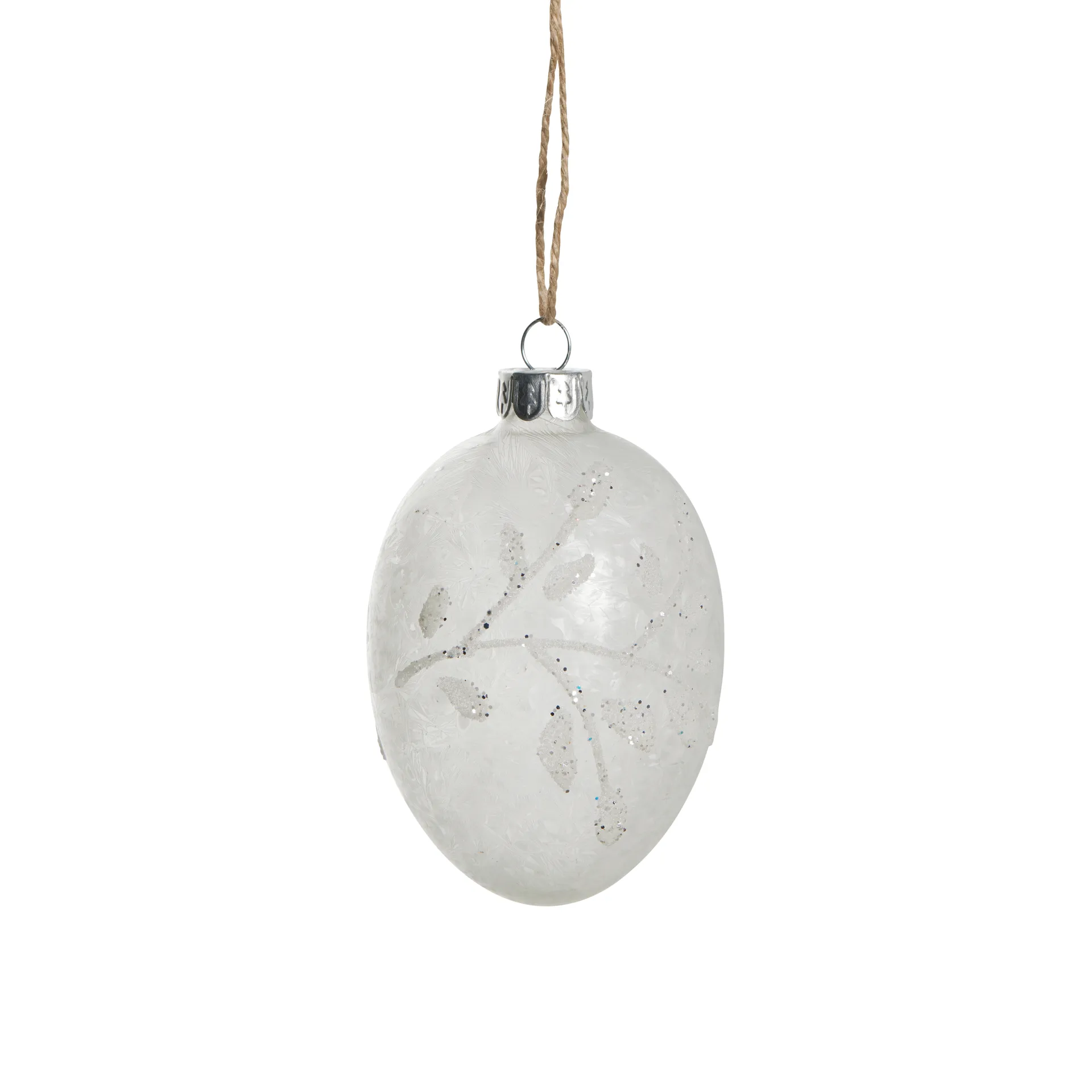 Emille Easter ornament 9 cm, White Lene Bjerre