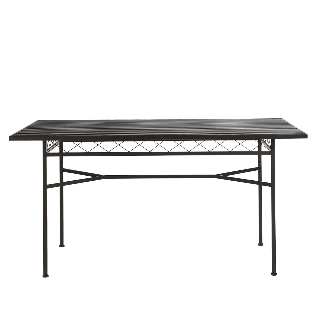 Lene Bjerre Gardia garden table 85x150 cm Black