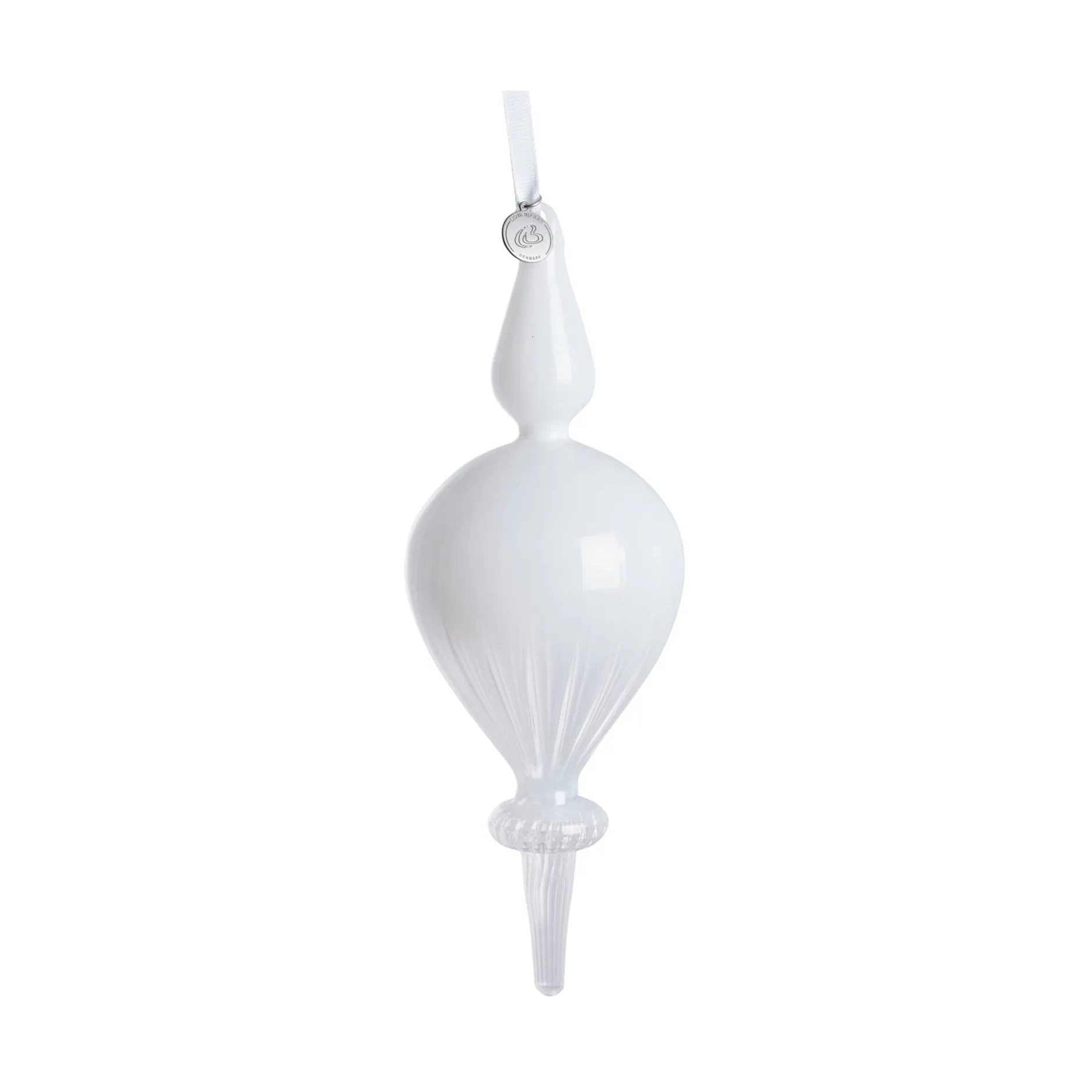 Glossia Christmas tree decoration 21 cm, White Lene Bjerre