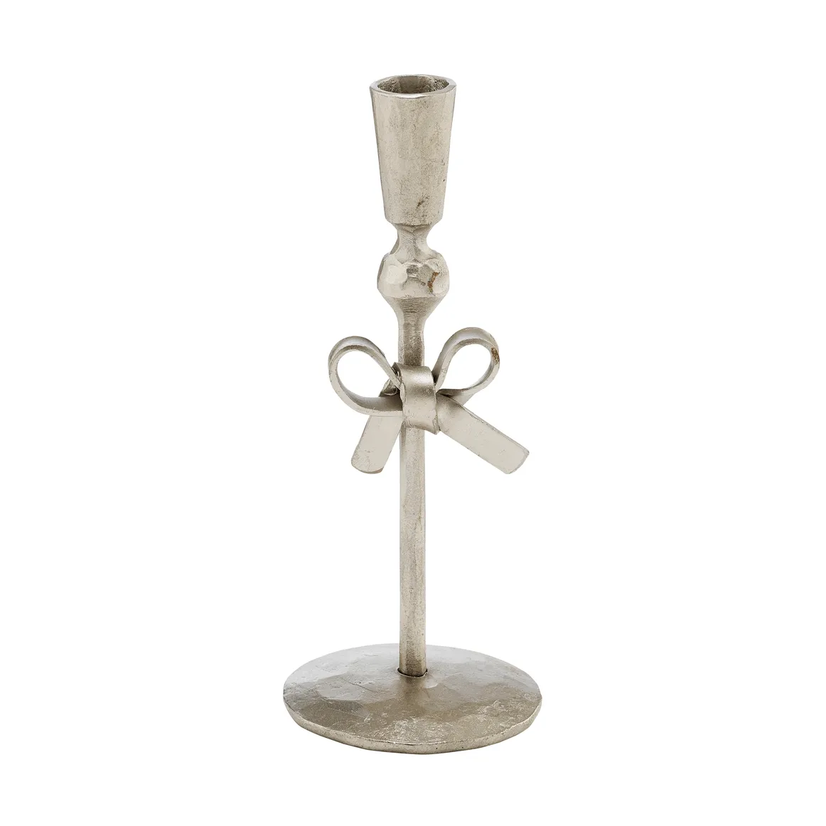 Imelia candle holder, Silver-coloured, Ø5.5xH14.5 cm Lene Bjerre