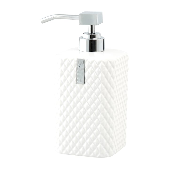 Marion soap dispenser 17.5 cm, White-silver Lene Bjerre