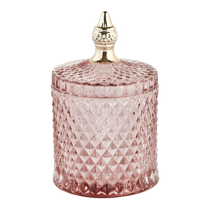 Miya storage jar with lid Ø10.5 cm - Misty rose - Lene Bjerre