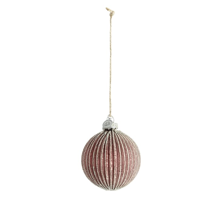Norille Christmas bauble Ø8 cm - Pomegranate-light gold - Lene Bjerre