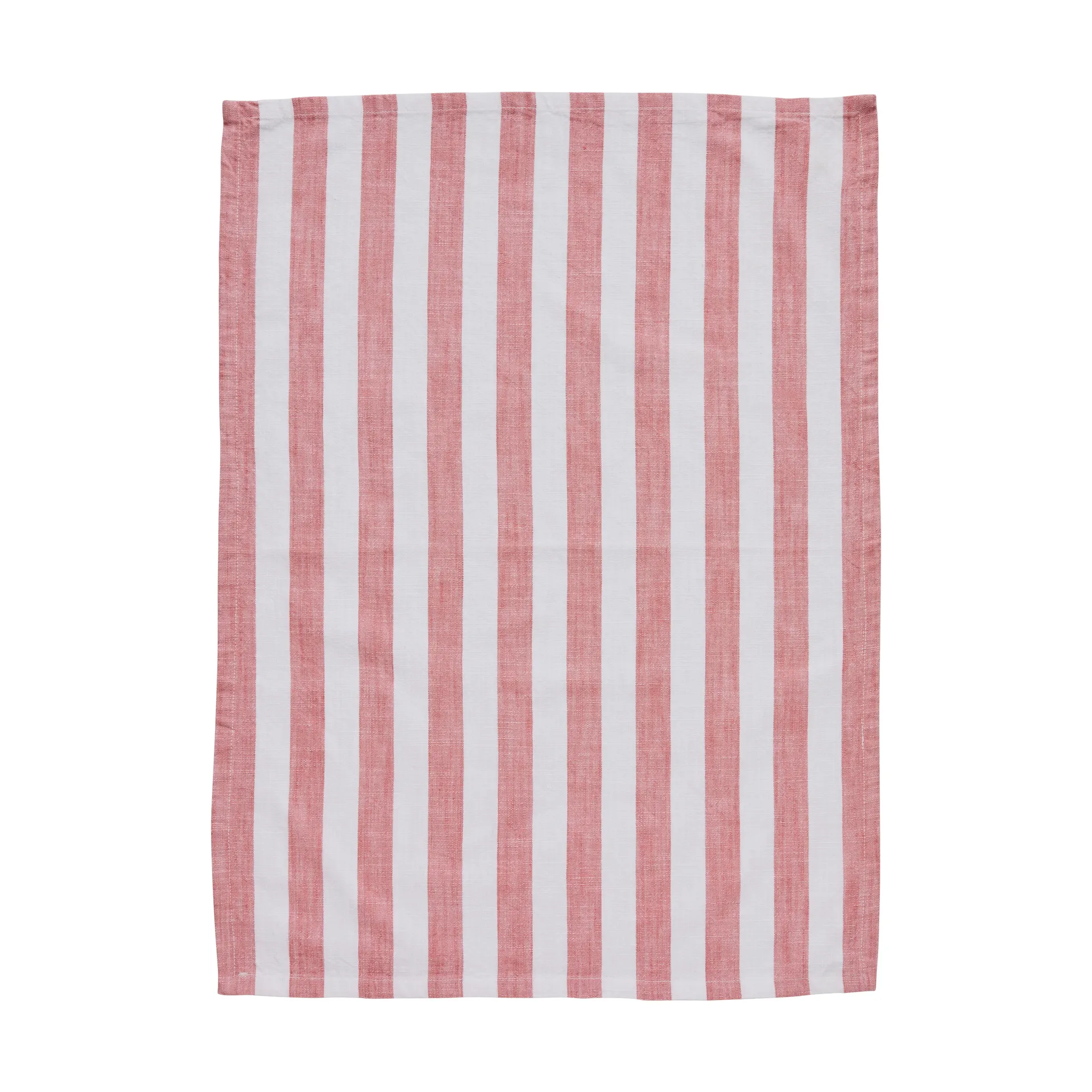 Olivia kitchen towel 50x70 cm, Off white-dark coral Lene Bjerre