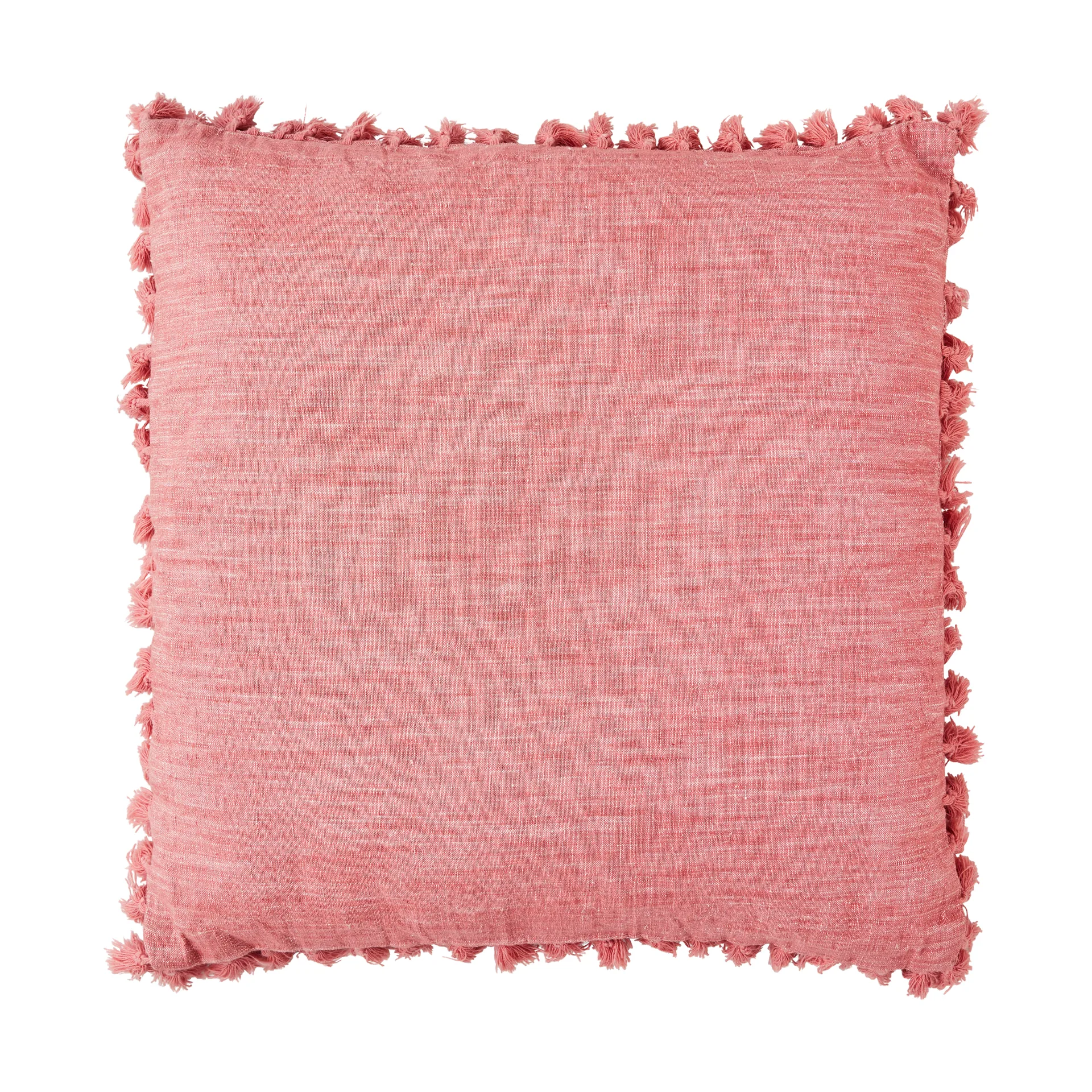 Oville decorative cushion 50x50 cm, Dark Coral Lene Bjerre