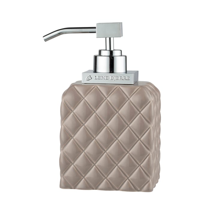 Portia soap dispenser, brown-silver Lene Bjerre