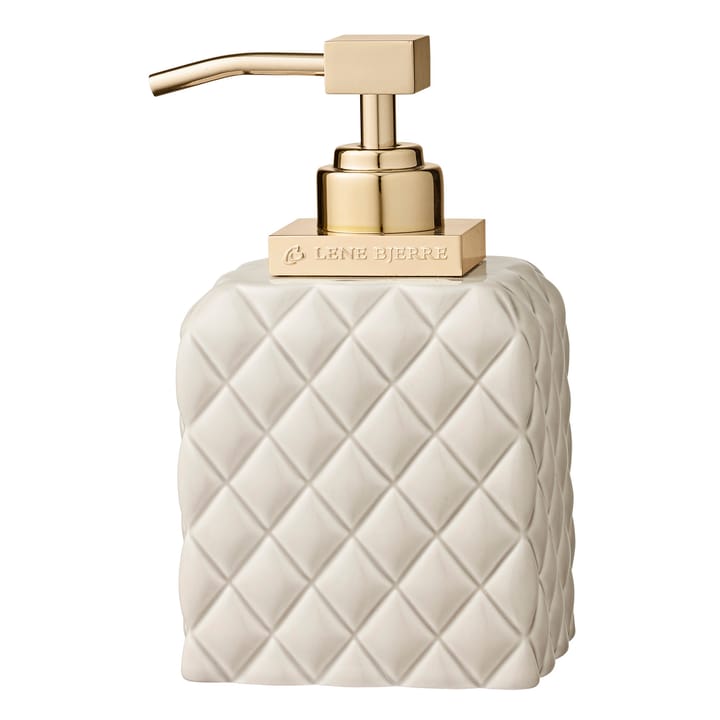 Portia soap dispenser - camel-gold - Lene Bjerre