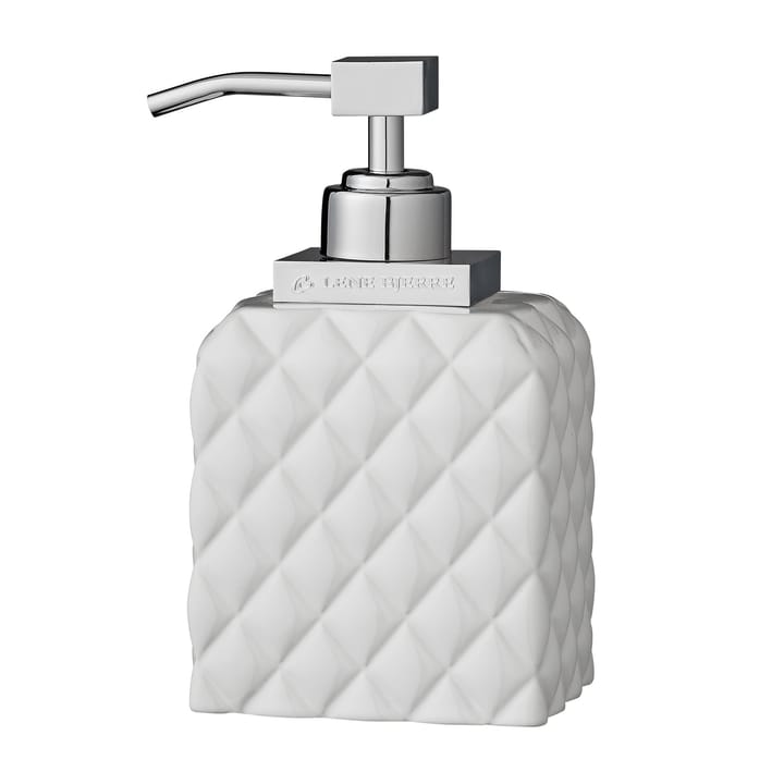 Portia soap dispenser - white-silver - Lene Bjerre