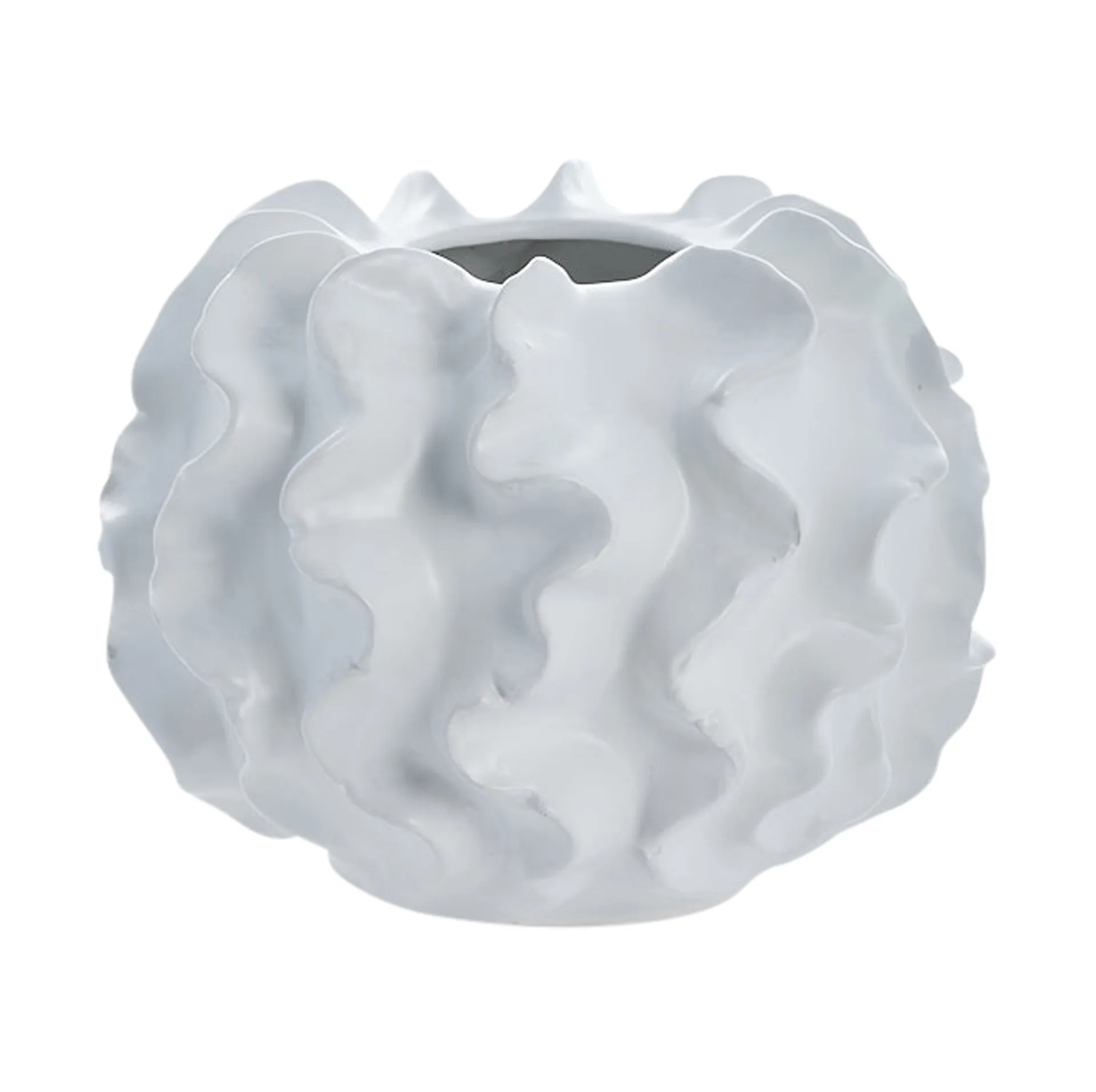 Sannia vase 20.5 cm, White Lene Bjerre