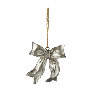 Serafina bow pendant - Silver-coloured, 6x2.5x6.7 cm - Lene Bjerre