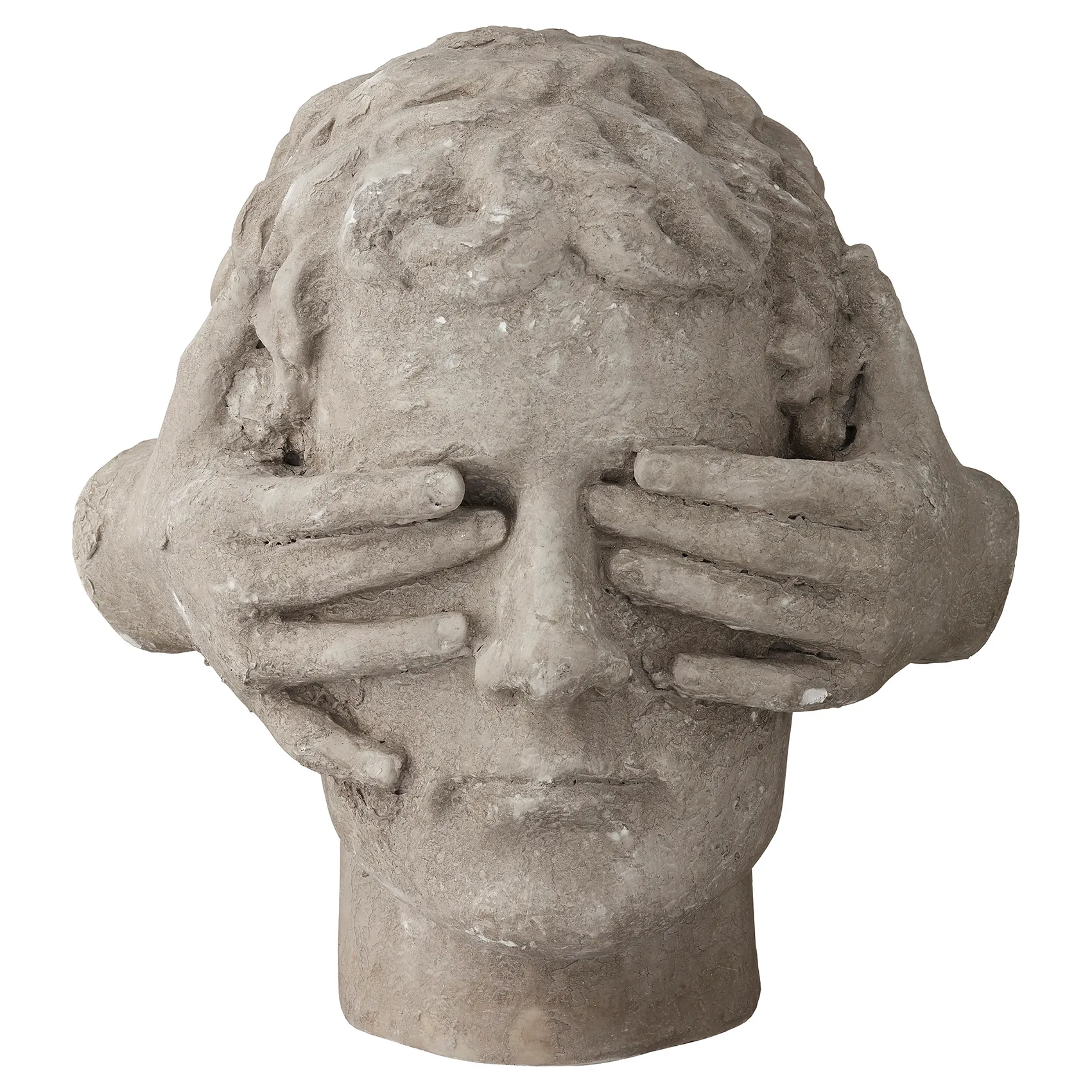 Serafina head 30 cm, Monument grey (grey) Lene Bjerre