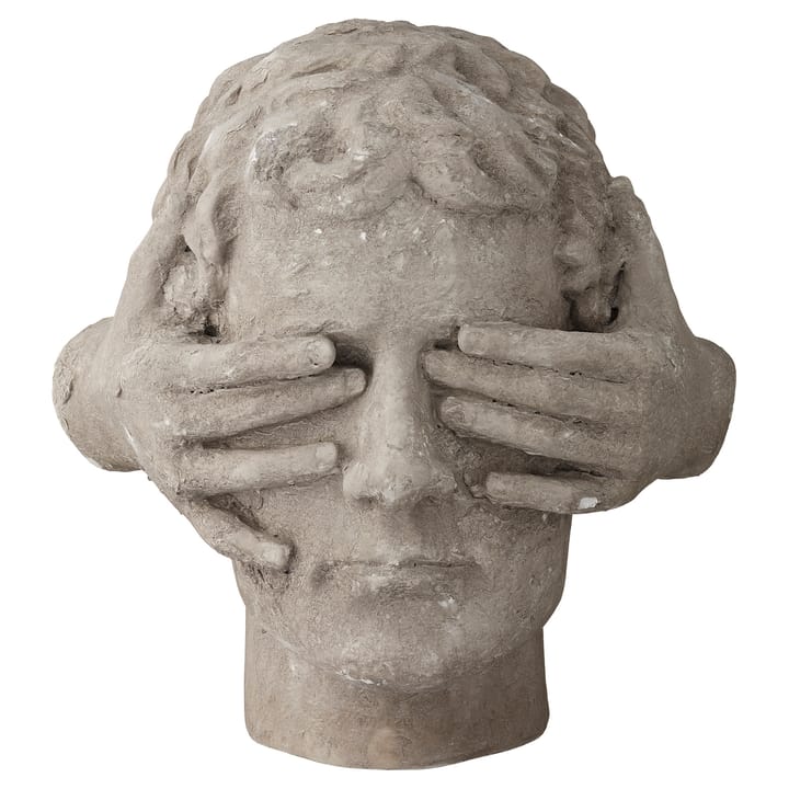 Serafina head 30 cm - Monument grey (grey) - Lene Bjerre