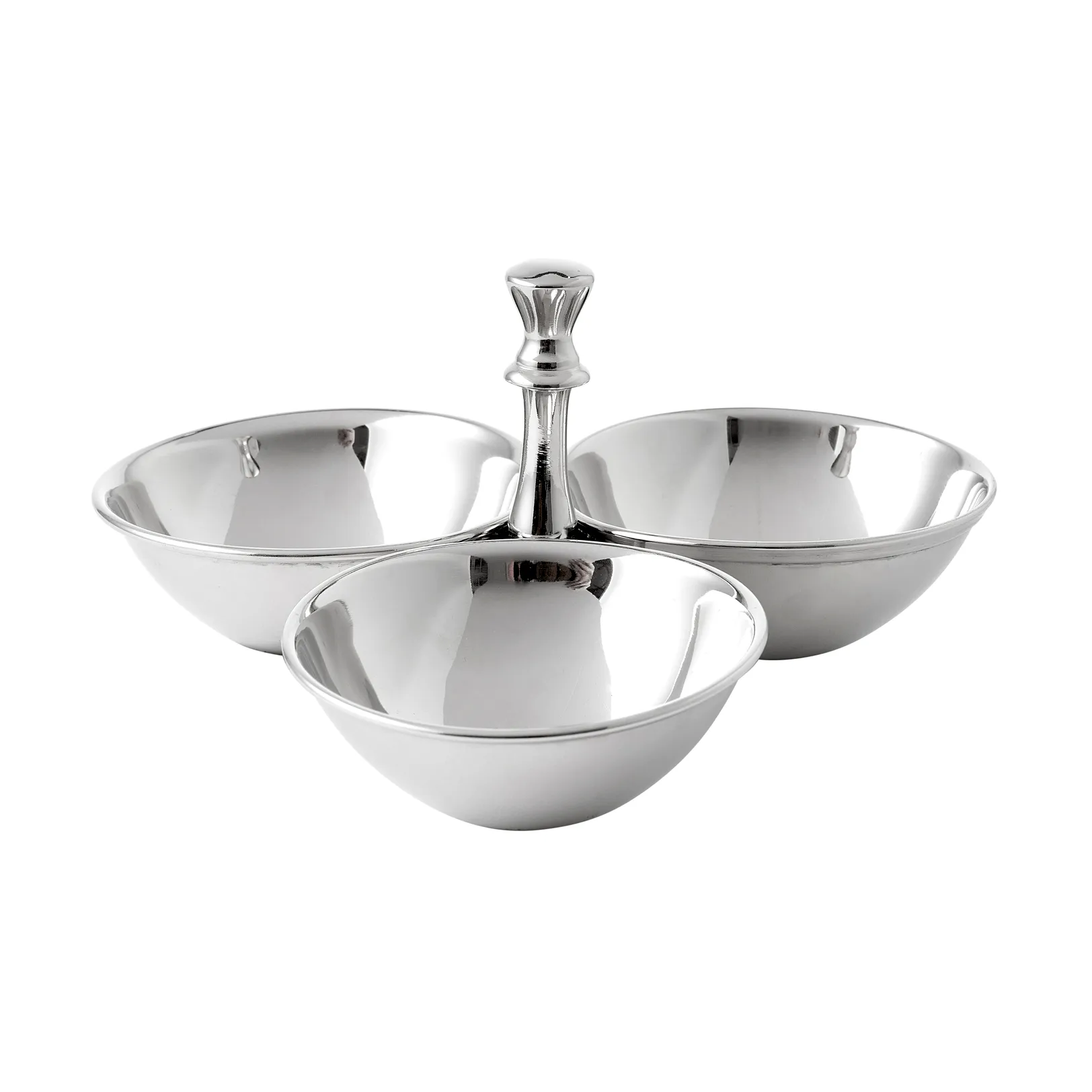 Sigrine bowl, Silver-coloured, 19.5x18.5x9.5 cm Lene Bjerre