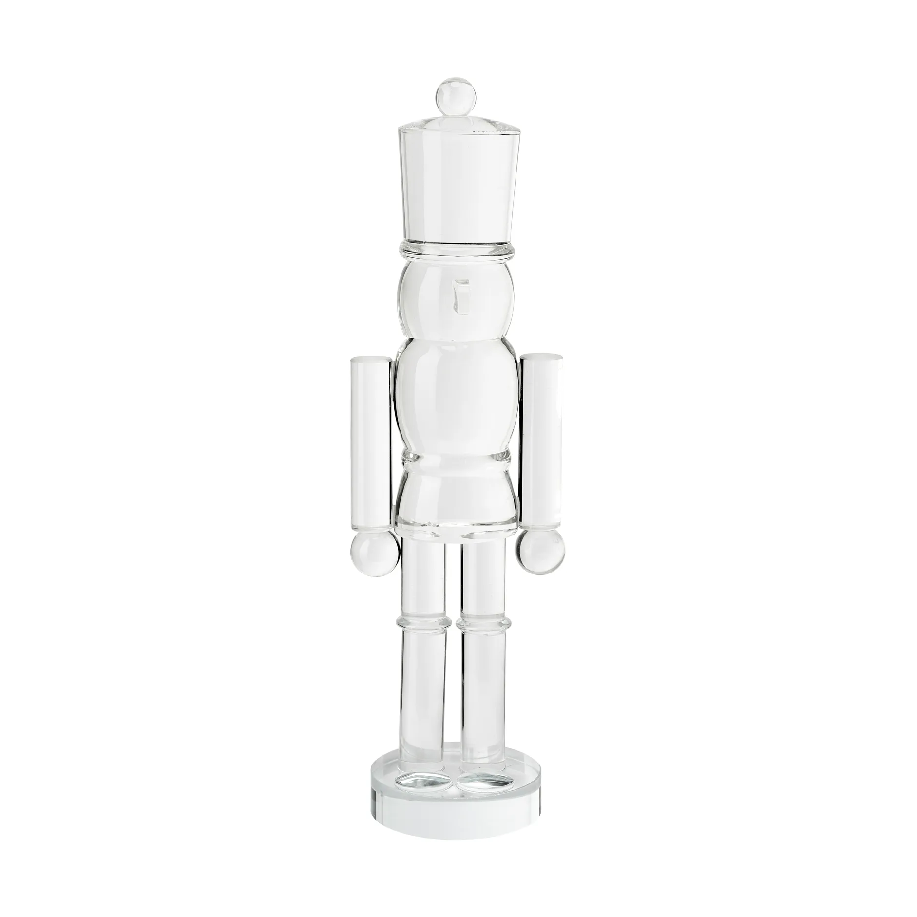 Tinnia nutcracker, Transparent, 7.3x6x25.8 cm Lene Bjerre