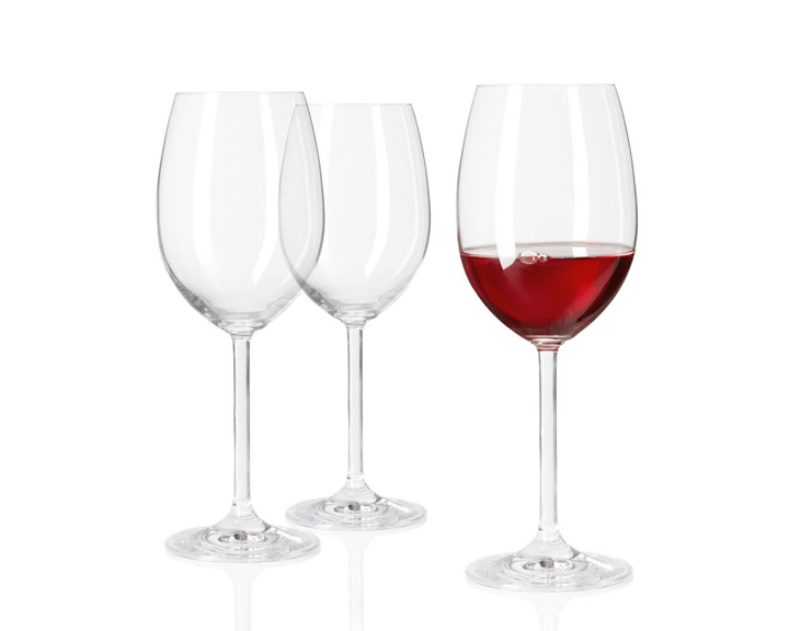 Daily red wine glasses 6-pack - 46 cl - Leonardo