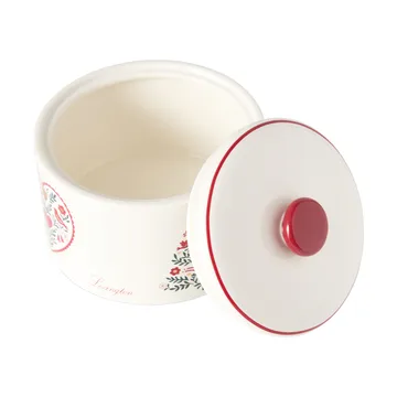 Christmas Tree biscuit tin - Multi, 13.5x10 cm - Lexington