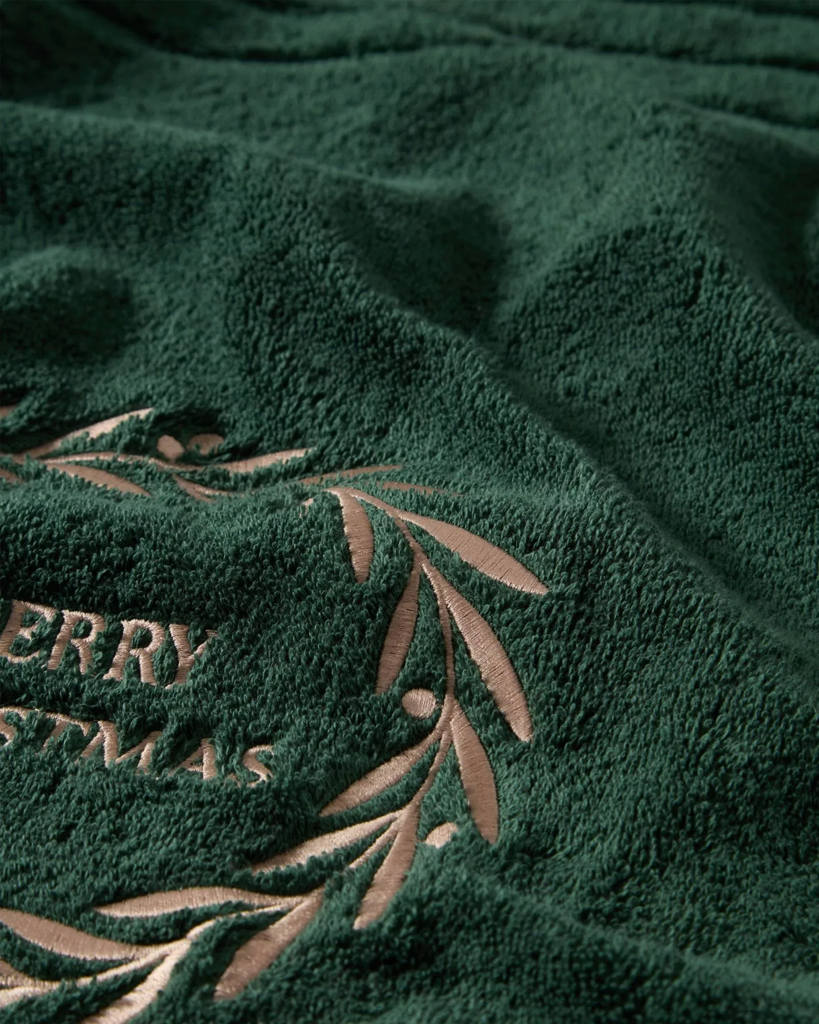 Christmas Wreath towel, Juniper green, 50x70 cm Lexington