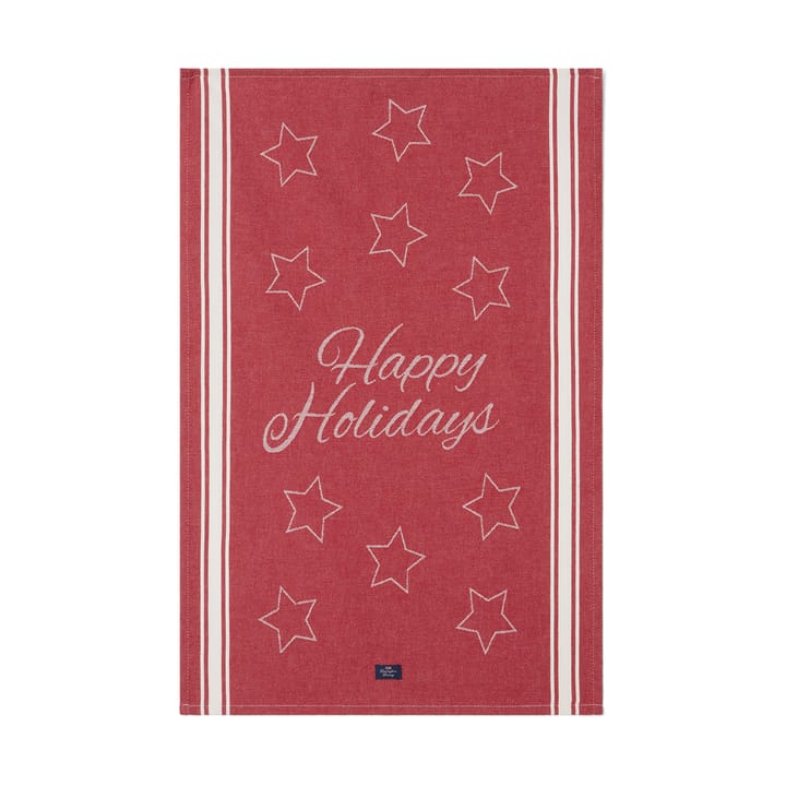 Happy Holidays kitchen towel 50x70 cm, Red Lexington