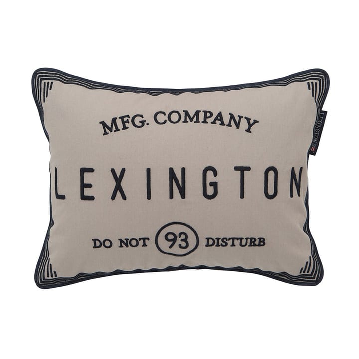 Hotel Do Not Disturb pillowcase 30x40 cm, Beige Lexington