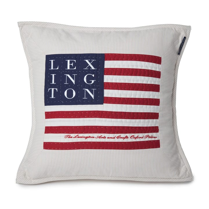 Icons Arts & Crafts cushion cover 50x50 cm, beige-white Lexington