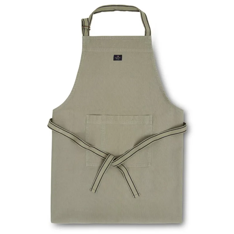 Icons Canvase apron, sage green Lexington
