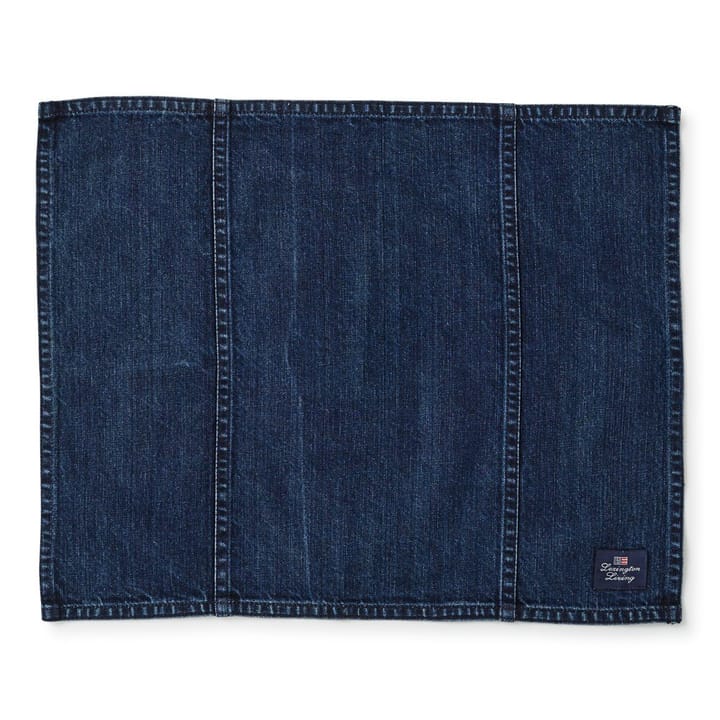 Icons Denim placemat 40x50 cm - denim blue - Lexington