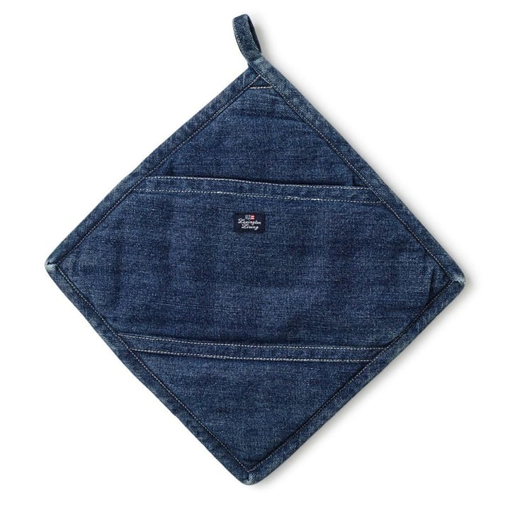 Icons Denim pot holder, denim blue Lexington