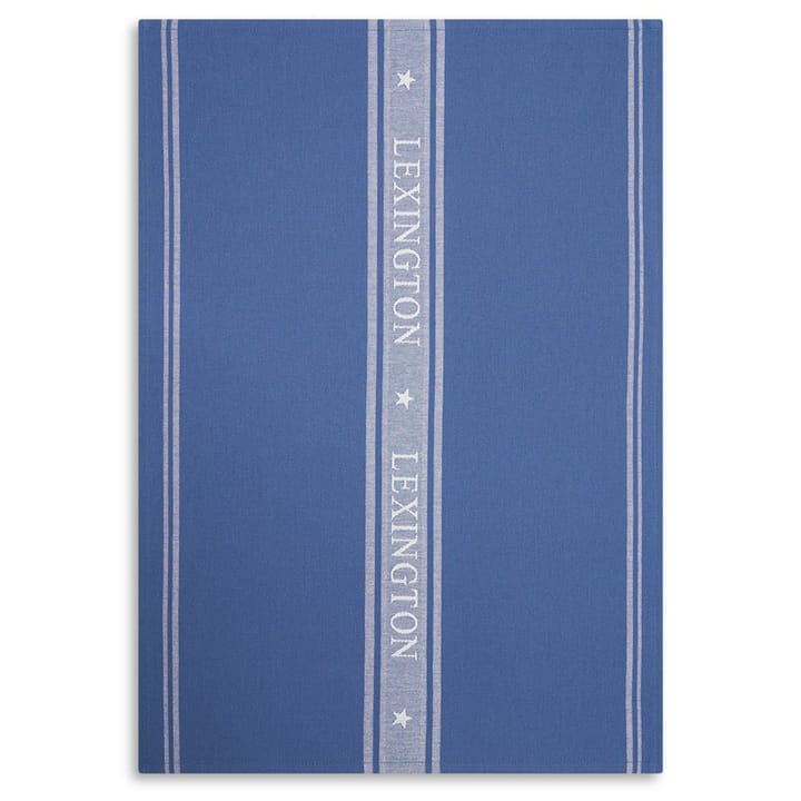 Icons Star kitchen towel 50x70 cm, blue-white Lexington