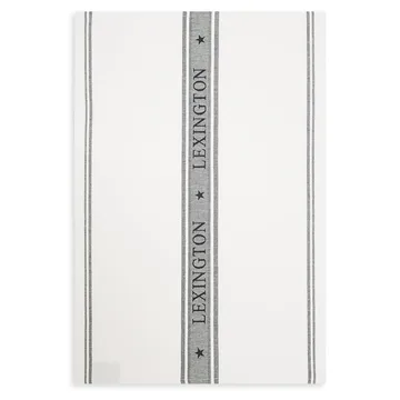 Icons Star kitchen towel 50x70 cm - white-black - Lexington