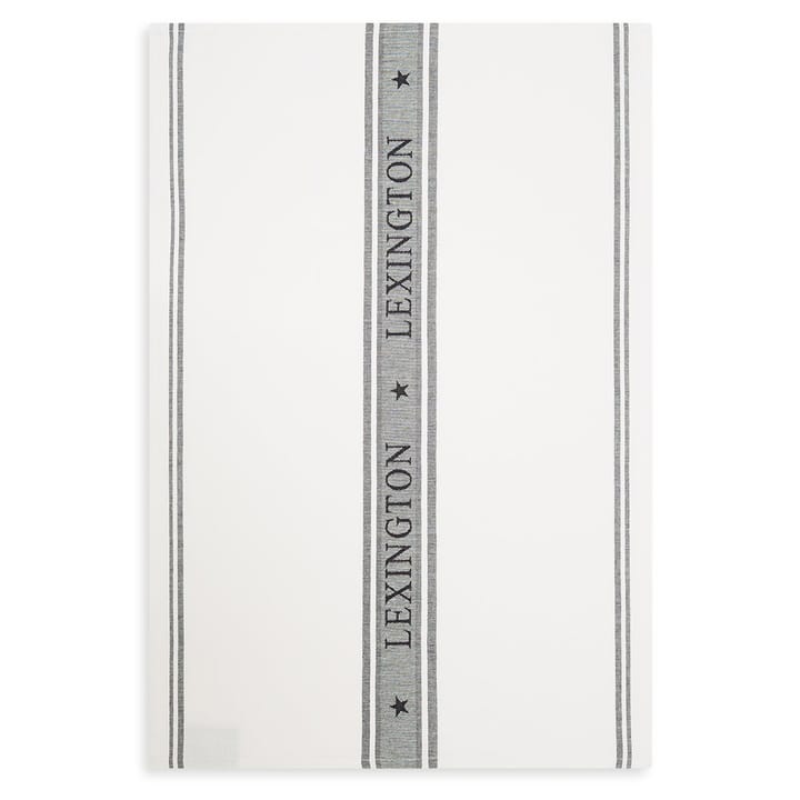 Icons Star kitchen towel 50x70 cm - white-black - Lexington