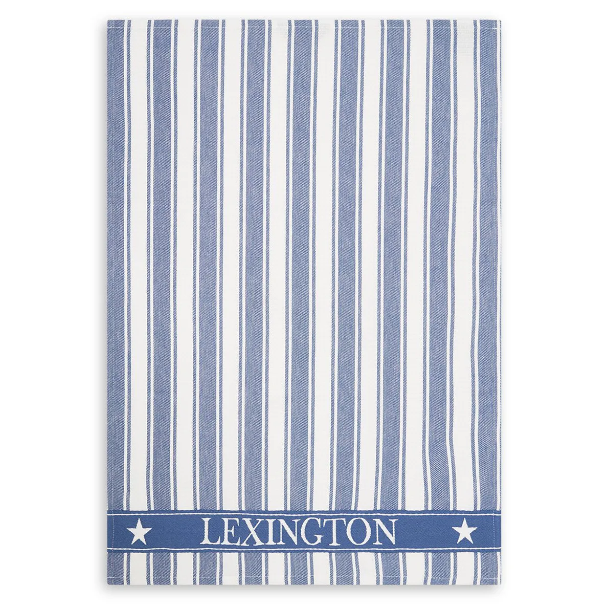 Icons Waffle Striped kitchen towel 50x70 cm, blue-white Lexington