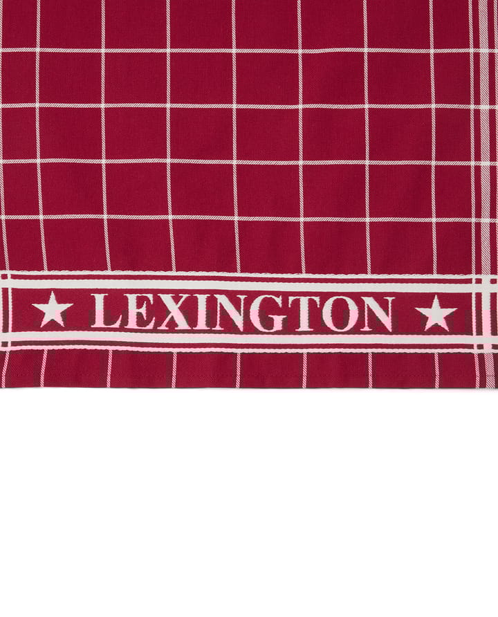 Lexington checked kitchen towel 50x70 cm, Red-white Lexington