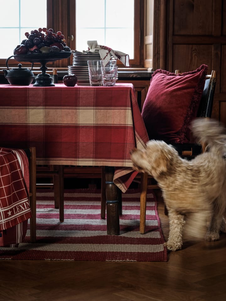 Lexington checked kitchen towel 50x70 cm, Red-white Lexington