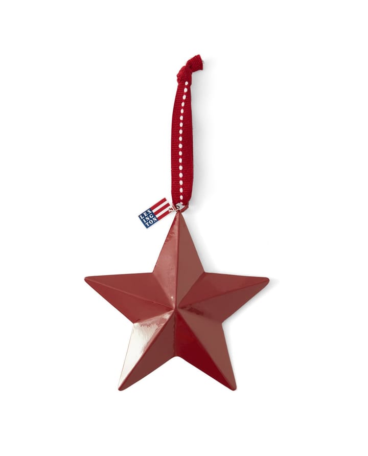 Metal Star Star 12x12 cm - Red - Lexington