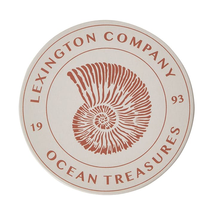Ocean Treasures coasters 6-pack, Blue Lexington