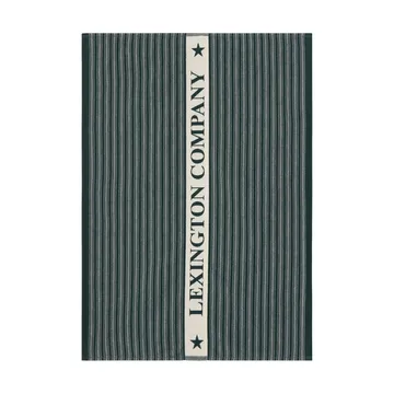 Organic Cotton Terry kitchen towel 50x70 cm - Green-Light beige - Lexington