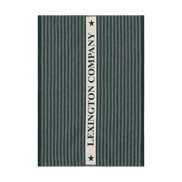 Organic Cotton Terry kitchen towel 50x70 cm - Green-Light beige - Lexington