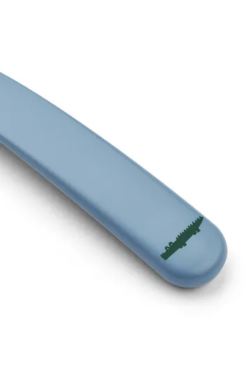 Auste spoon 6-pack - Beach Blue Mix - Liewood