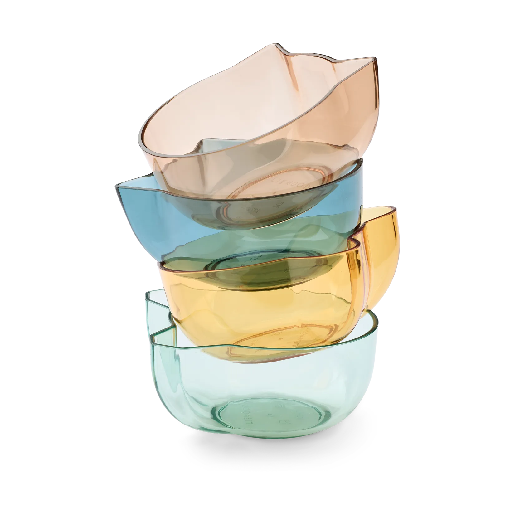 Berno Tritan bowl 27.5 cl 4 pieces, Indigo multi mix Liewood