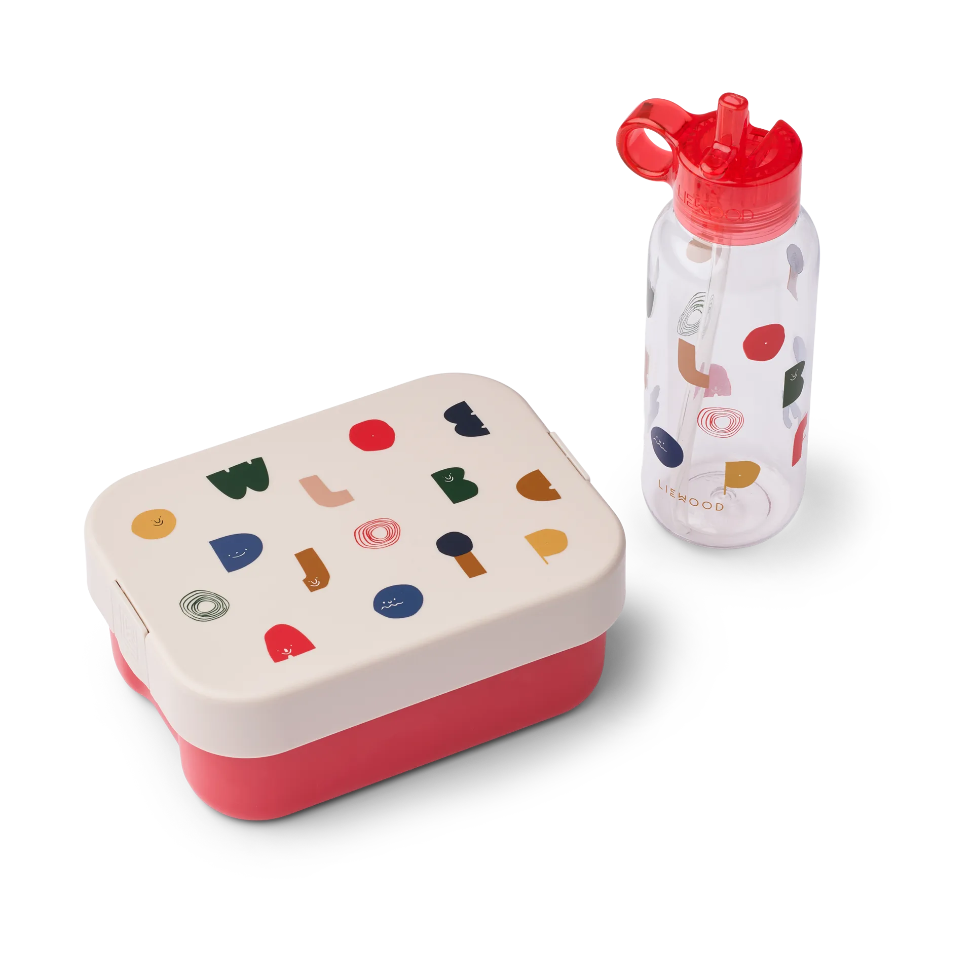 Chelsey printed lunchbox set 2 pieces, Characters-Sandy Liewood
