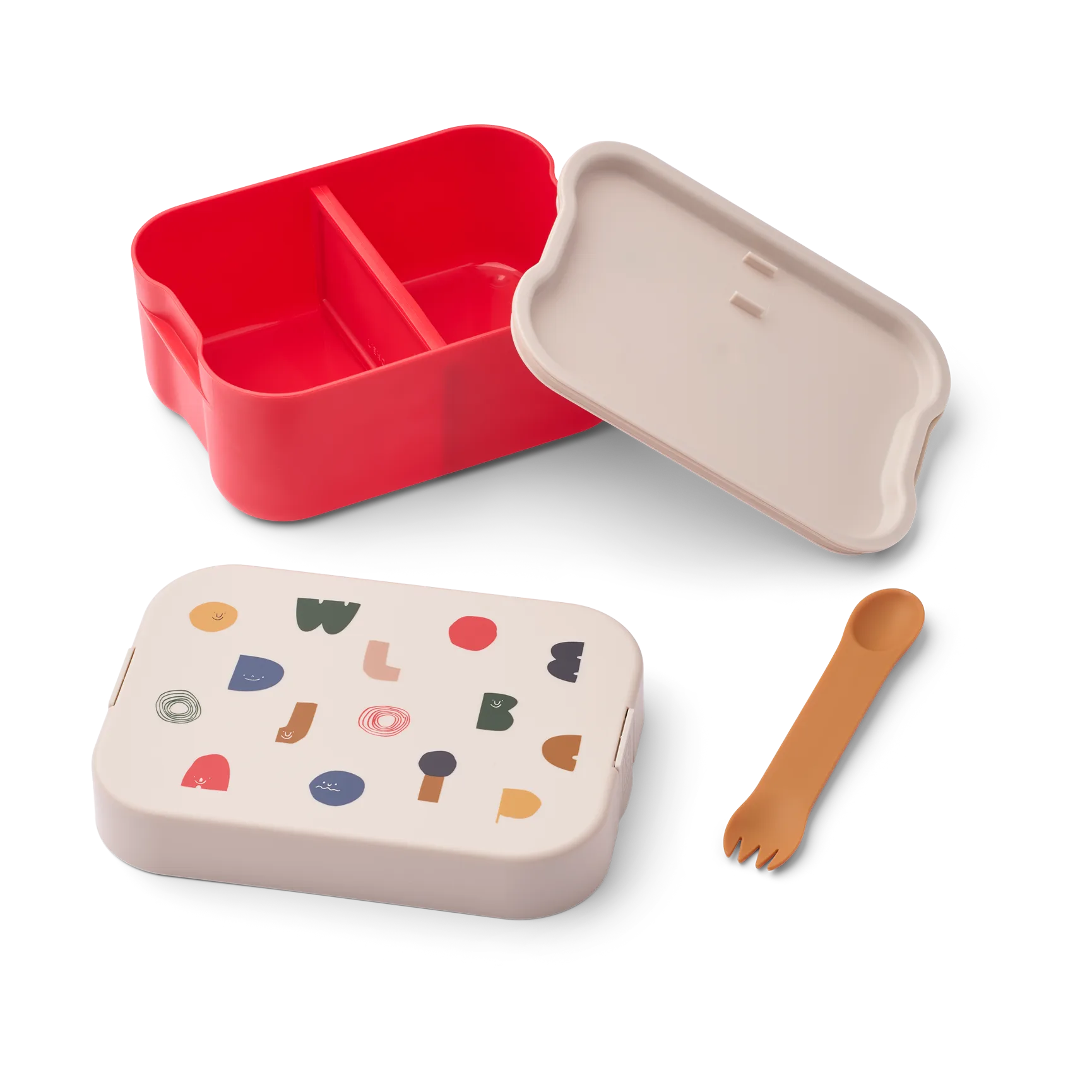 Chelsey printed lunchbox set 2 pieces, Characters-Sandy Liewood
