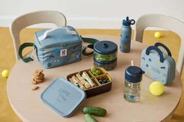 Elara lunch box - Play-Dusty Peppermint - Liewood