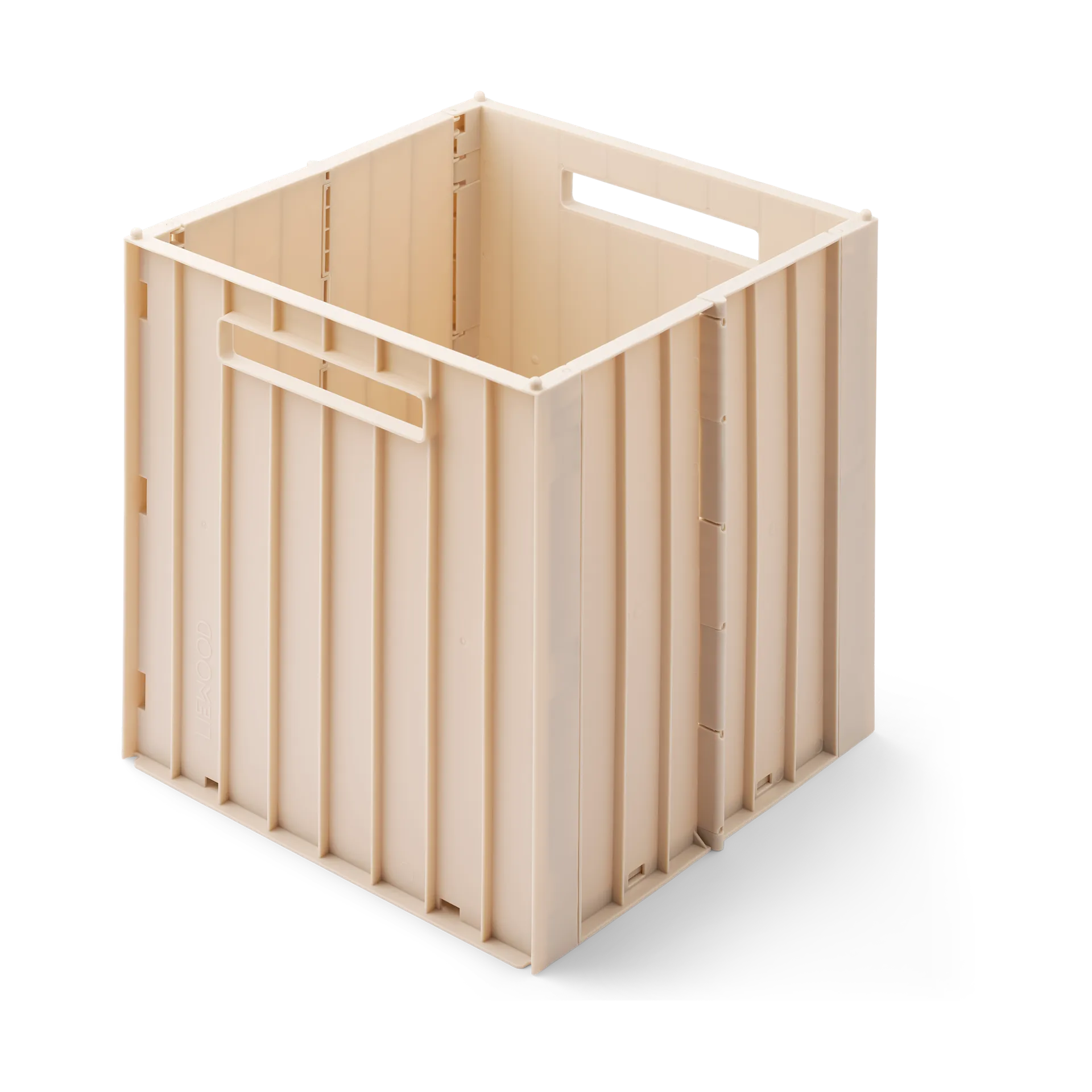 Elijah storage box with lid 31x31 cm, Sandy Liewood