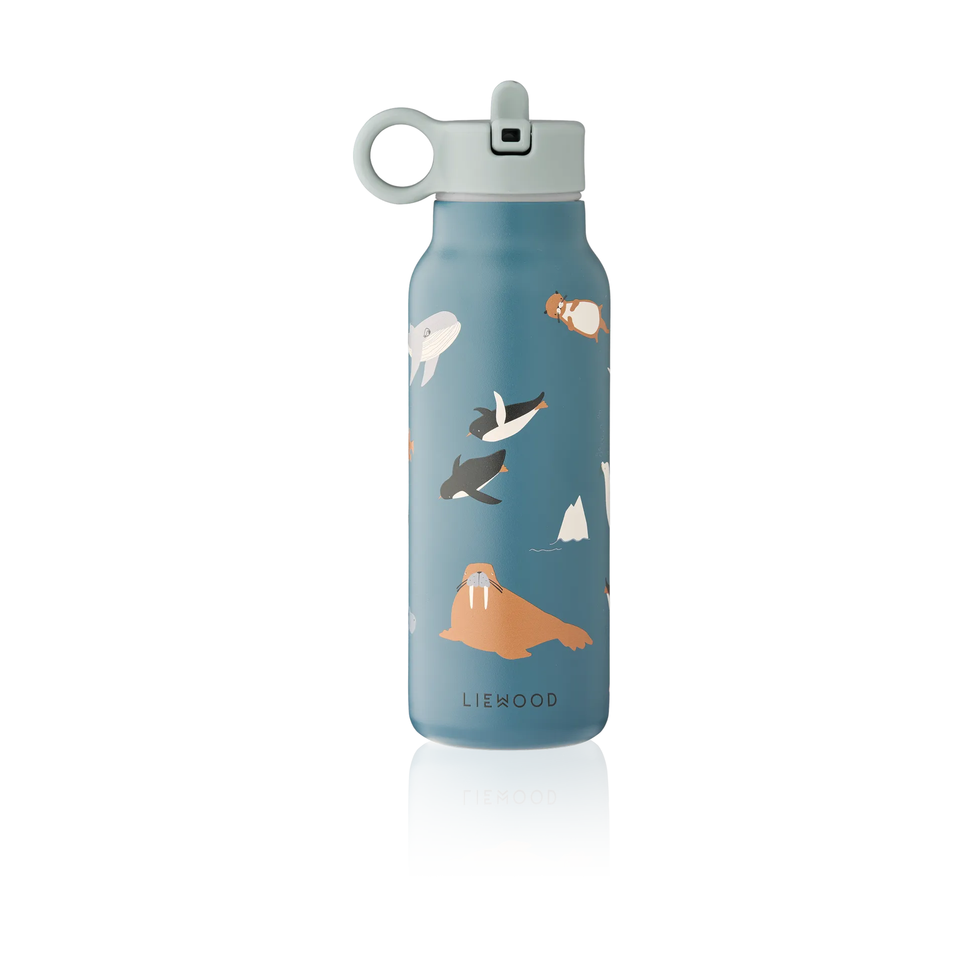 Falk water bottle 35 cl, Arctic Sea-Ocean view Liewood
