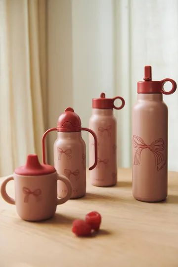 Falk water bottle 35 cl - Bows-Pale Tuscany - Liewood