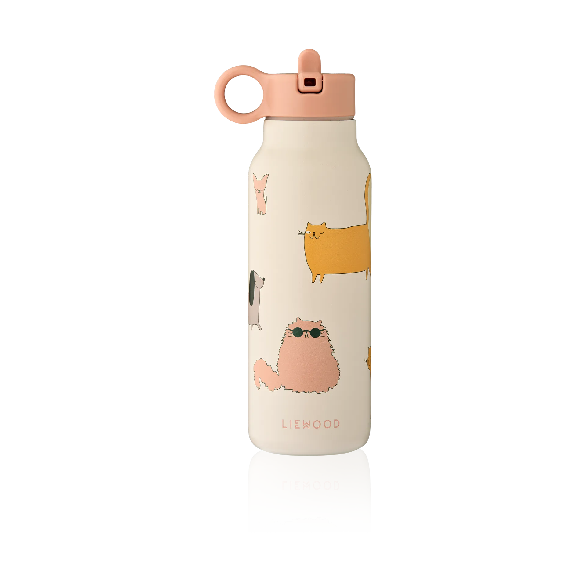 Falk water bottle 35 cl, Cats and Dogs-Sandy Liewood