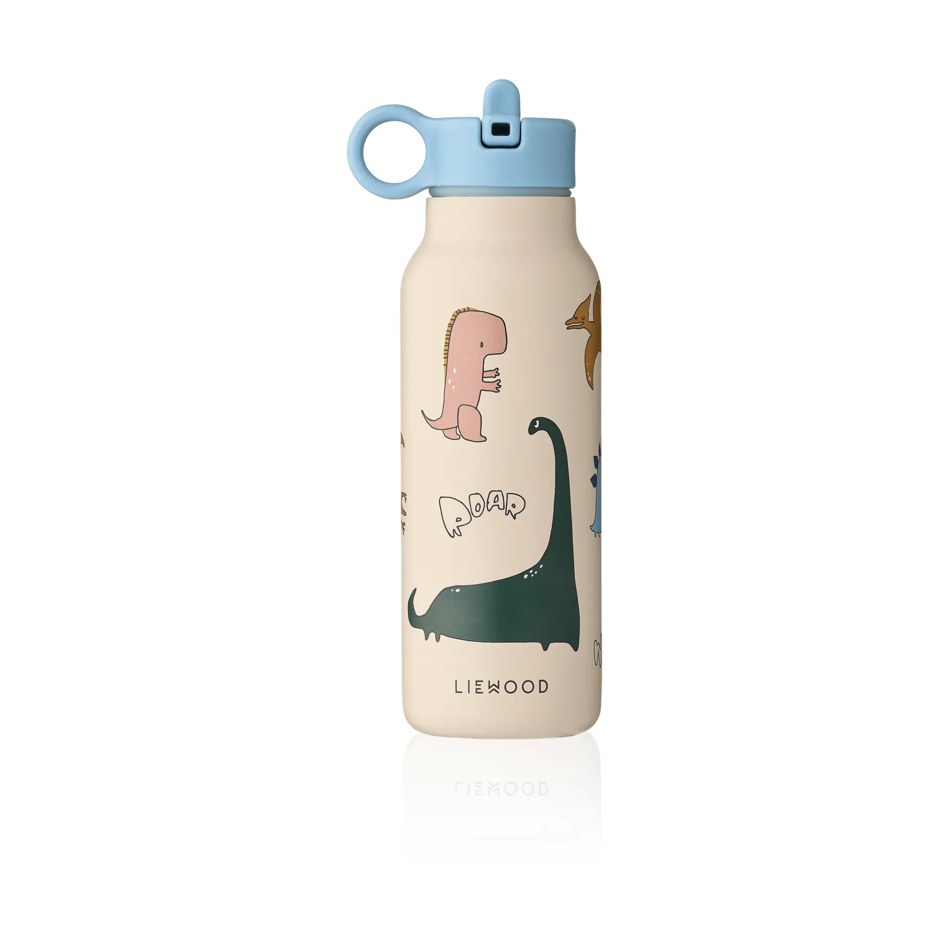 Falk water bottle 35 cl, Dino roar/Sandy Liewood