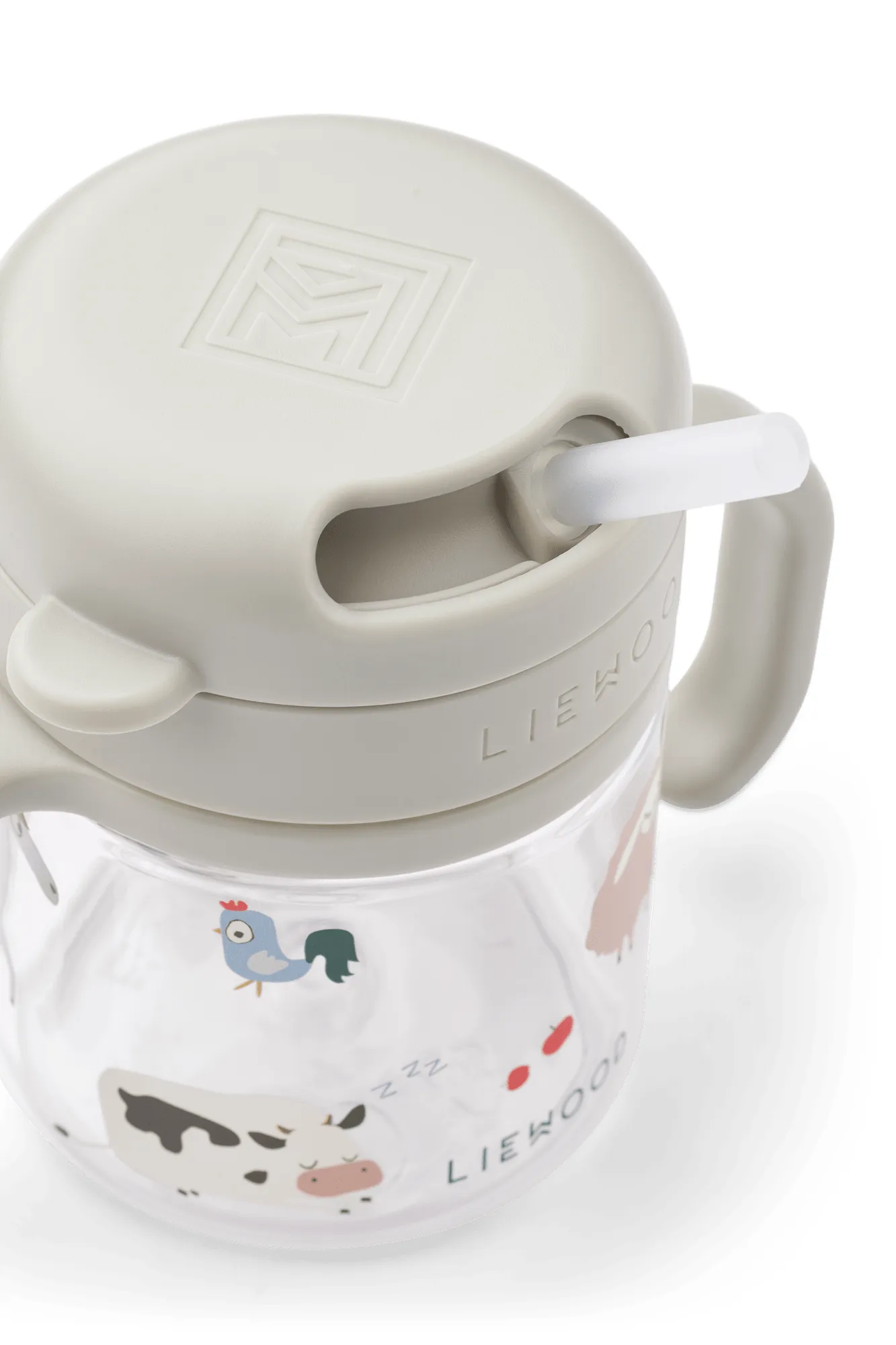 Kai Tritan sippy cup with straw, Farmlife-Sandy Liewood