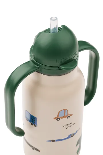 Kimmie water bottle 25 cl - Cars-Sandy - Liewood