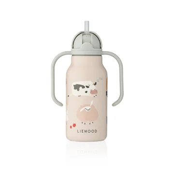 Kimmie water bottle 25 cl - Farmlife-Sandy - Liewood